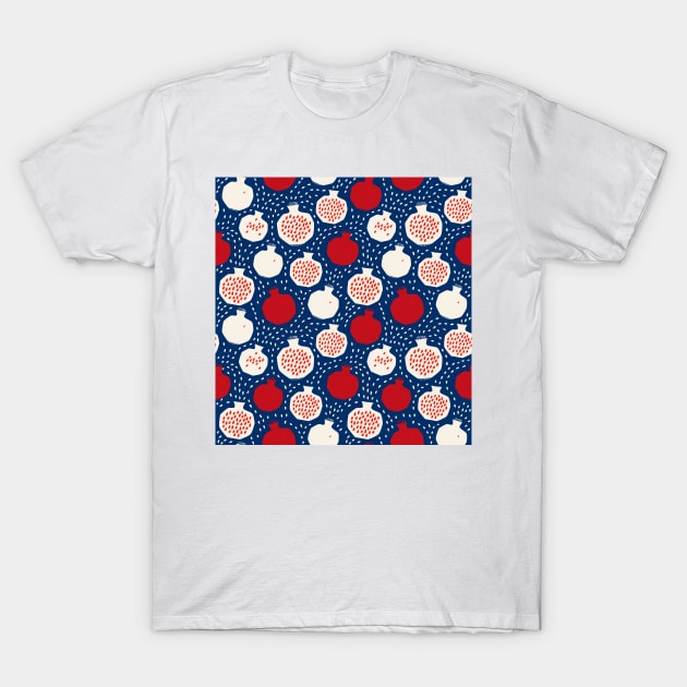 Garnet Splash T-Shirt by Silmen